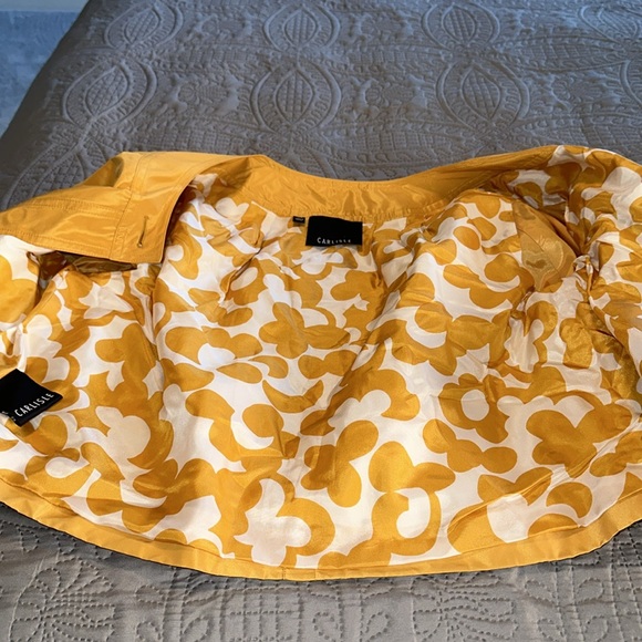 Carlisle Vintage Jacket unique high end fashion size 14 bubble sleeves 💛 Fab - Picture 2 of 16